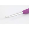 Clover Clover 1045/G Purple Amour Crochet Hook, Size G, 4.0mm