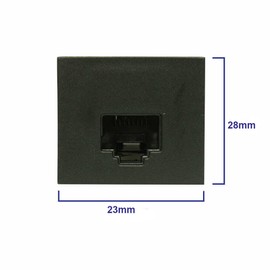 RJ45 Microphone Socket Outlet for Mazda BT50 UP/UR 2012 - Onwards for Uniden, Oricom, GME, Icom, Crystal, Digitech