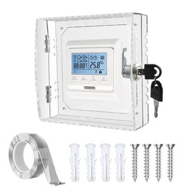 BAOKZZOM Thermostat Lock Box Cover with Key – Secure Lock Box Guard for New 2025 Ecobee Smart Thermostat Essential, Ecobee Smart Thermostat Premium and Ecobee Smart Thermostat Enhanced