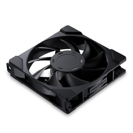 Phanteks M25-120 Gen2, Daisy Chain Unified Fan Frame, 120mm PWM High Performance Cooling Fan, Black