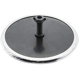 Shower Head 25cm Plastic Round Rainfall Operated Shower Head Shower Head Cabin Accessories