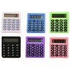 SUPERTOOL Mini Calculator Student Mini Calculator Blue Electric Portable for