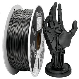 PETG Filament 1.75mm Space Grey, PETG 3D Printing Filament, Compatible with Bambu LAB,Creality K1C,QIDI MAX3,FLASHFORGE Adventurer 5M,Prusa MK4 FDM 3D Printer,1KG