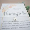 Mummy To Be Wish Bracelet | Pregnancy Congratulations. New Baby