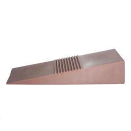 Tokyo Soundproof Door Stopper TB-07 Brown, Length 4.7 x Width 1.2 x Height 0.1 - 1.2 inches (120 x 30 x 2 - 30 mm)