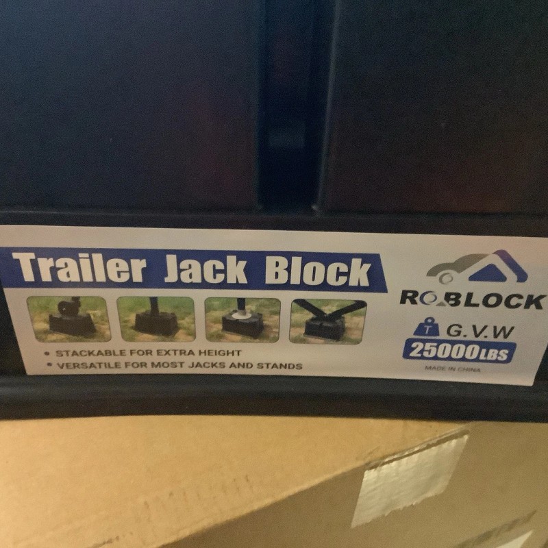 Roblock Trailer Jack Block RBTS574-4 25,000lbs Camper Stabilizer 1pc (new)