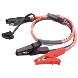 dstfuy Battery Alligator Clips,14AWG Battery Charger Clamps.SAE Quick Release Adapter to Alligator Clips.Sae to Alligator Clips Extension Charging Cable for Cars Motorcycles.