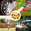 2 Pcs Golden 3/4 Inch Solid Brass Garden Hose Adapter,Strong