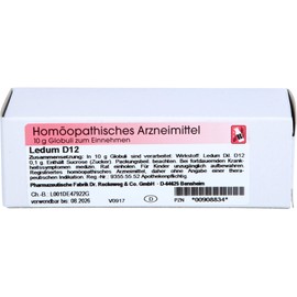 LEDUM D 12 Globules 10 g
