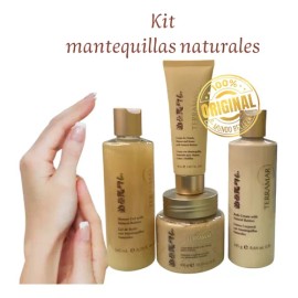 Kit Coleccion Mantequillas Naturales Terramar Cuerpo Y Manos