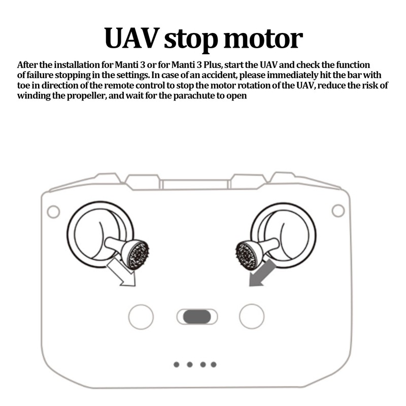 Drone Flight Safety Parachute Drone Safety Umbrella Protective Tool for