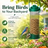 Outdoor Hanging Bird Feeder with Multiple Feeding Holes – Large
