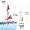PLAY STEAM Voyager 280 RC Controlled Wind Powered Sailboat in