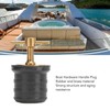Marine Boat Brass T Handle Drain Plug Strong Structure Twist
