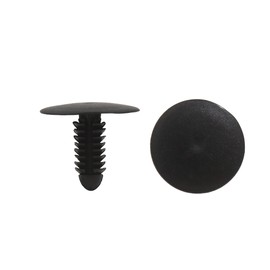 sourcingmap 50 Pcs 7mm Hole Dia 25mm Head Car Plastic Rivets Fastener Push Clips