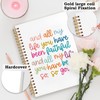 SNNDER Colorful Christian Notebook, Religious Journals for Women, Church Notes