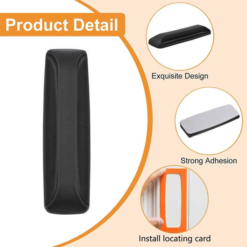 MOROBOR Self-Stick Instant Cabinet Handle Pulls, 4pcs Drawer Pull Helper