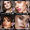 CCbeauty 2-IN-1 Matte Contour Stick Makeup,Cream Dual Highlighter Bronzer Stick,