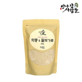 방앗간사람들 국산 약콩+들깨가루 300g Farmers' Grain Korean Soybean + Perilla Powder 300g