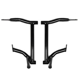 Saddlebag Guard Crash Bar Bracket Compatible with Harley Road King Street Glide Touring Road Glide Electra Glide Saddle Bag Guard Bracket Rails Rear Crash Bars
