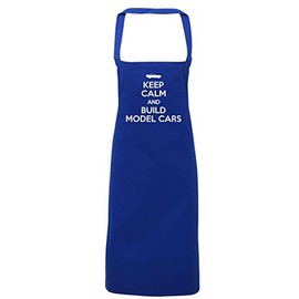 Hippowarehouse Keep Calm and Build Model Cars Apron kitchen cooking painting DIY onesize adult