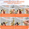 Mega Flow Vacuum-Rated Valve Core Removal Tool,1/4"& 5/16" Dual Valve