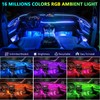 Defvnsy LED Interior Lighting Car, 17 in 1 RGB Acrylic