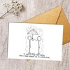 Podagree Encouragement Card for Friends – I Can't Stop The