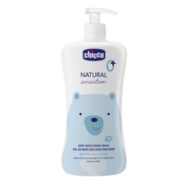 CHICCO Natural Sensation - Baby Gentle Body Bath - Without Tears, 500 ml