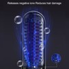 Heated Hair Straightening Brush Negative Ions 30s Fast Heating Rechargeable