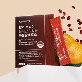 Vitamin Village [Gift Set] Delicious Fermented Grain Enzyme with Red Bean and Pumpkin 30 Pouches x 3 Boxes / 비타민마을 [선물세트] 팥과 호박이 들어간 맛있는 곡물 발효 효소 30포 X 3박스