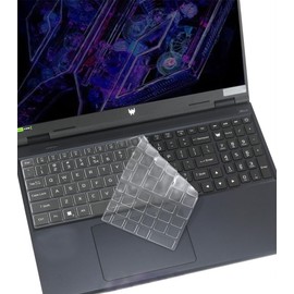 Silicone Keyboard Cover Skin Compatible for 2024 Acer Predator Helios Neo 16 PHN16-72 Gaming Laptop & 2024 Acer Predator Helios 16 PH16-72 Gaming Laptop (Clear)