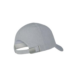 Sterntaler Baseball Cap Structure - Unisex Baseball Cap with Metal Clasp for Size Adjustment - Summer Baseball Cap Made of Cotton - Sporty Baby and Children's Visor Cap, Grey Blue, Size 51