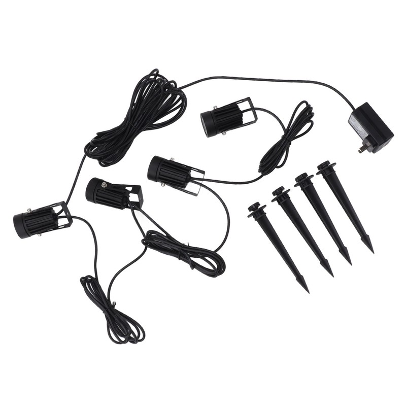 4 in 1 Garden Spotlight RGB Colorful Remote APP Control