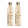 2 Pack KATIVA Keratina Shampoo 355 ML + KATIVA Keratin