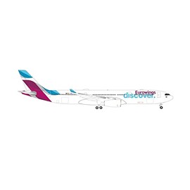 Herpa Eurowings Discover Airbus A330-300 – D-AIKA Aviation, 536295, Multicoloured