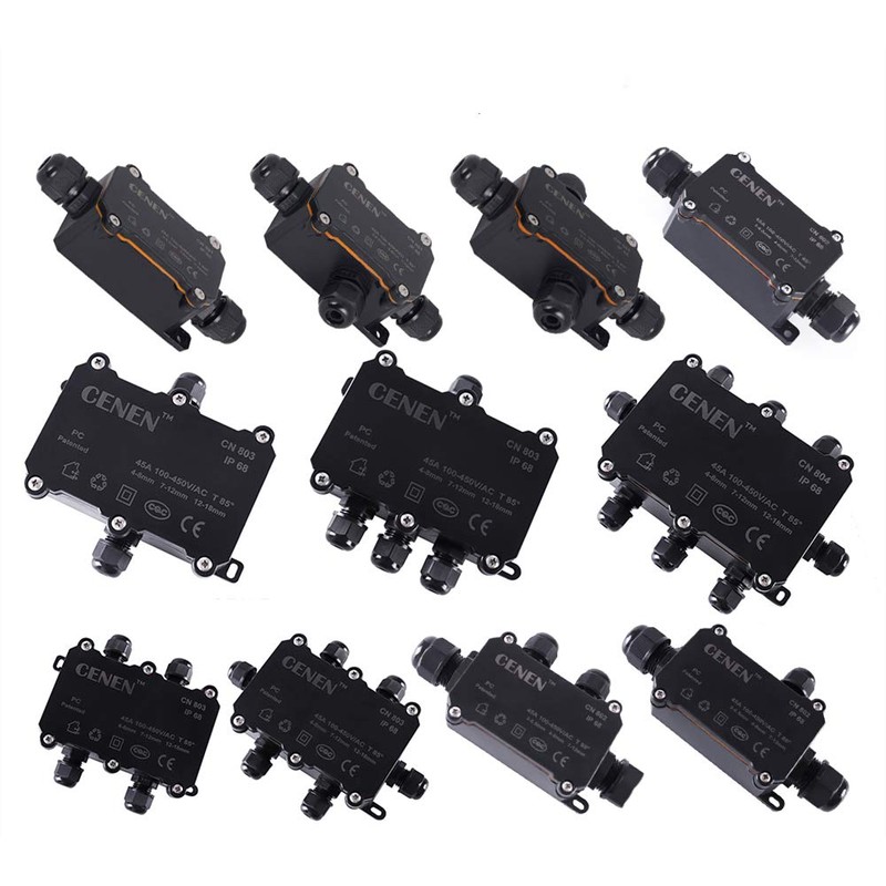 Waterproof Outdoor External Electrical Junction Box Underground Cable Line Wires