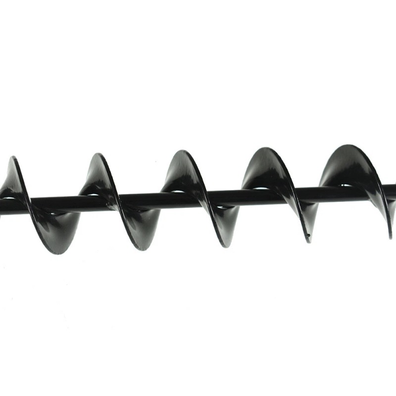 ALL-CARB 2" × 24" Precision Black Auger Drill Bit For