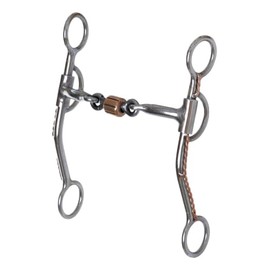 Reinsman D L Twist Copper Roller Med Shank Bit