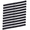 10 Pcs Black Adjustable Elastic Bands Adjustable Straps for Making