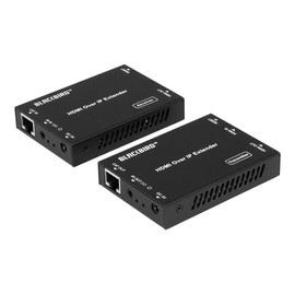 Monoprice Blackbird PRO H.265 HDMI Over IP Kit - Splitter System and Extender Up to 150m, 1080p