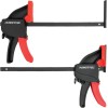 POWERTEC 8-3/4 in. Tracksaw Track Guide Rail Clamp for Circular
