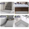 OLANLY Memory Foam Soft Bath Mats Non-Slip Absorbent Bathroom Rugs