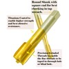 Max-Craft HSS Hand Taps 1/4-28UNF Hss M2 Titanium Coated Nitride