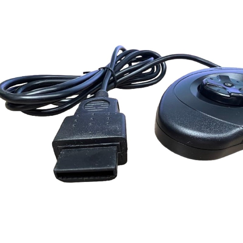 [アウトレット・ジャンクション] セガ・サターン コントローラー ブラック SEGA SATURN [600085]