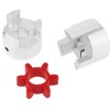 10 mm - 14 mm Flexible Spider Wave Coupling, Shaft