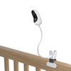 HOLACA 40cm Adjustable arm Clamp Bracket for Owlet Baby Monitor