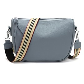 SOGYECS Women's Shoulder Bag Small Crossbody Bag Small Handbag Women's Bag Black, grey / blue