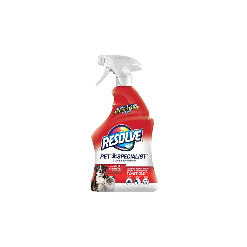 Resolve Pet Specialist Limpiador de Manchas y Olores 946 ml