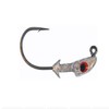 Bass Assassin Jigheads Red 0.11, Red Pumpkin, 1/16-Ounce